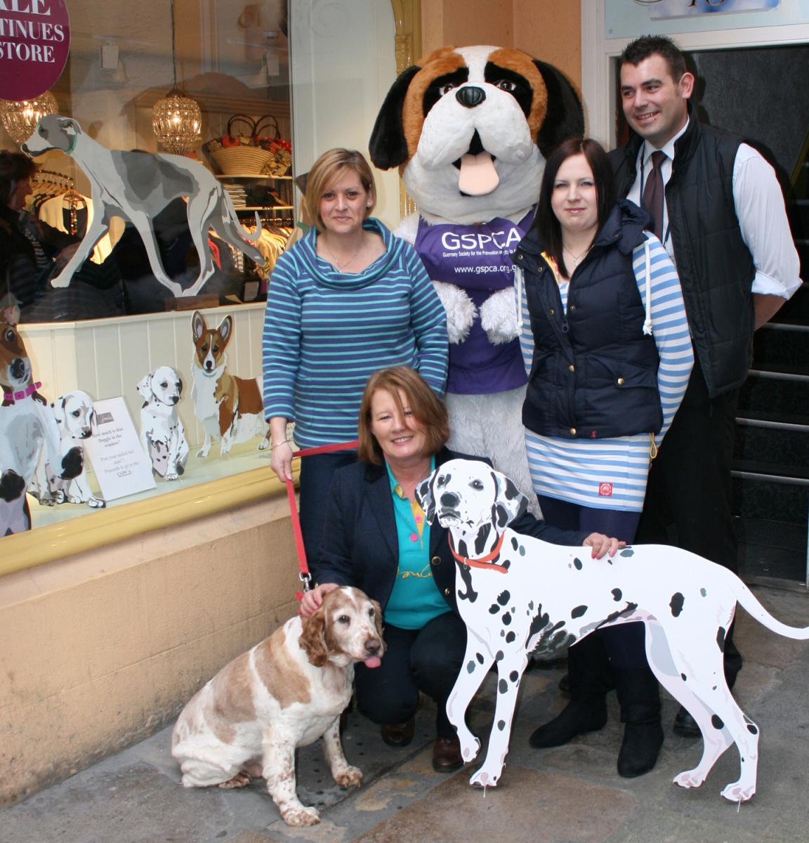 Joules Guernsey support the GSPCA