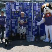 Volunteers helping raise funds for the GSPCA Animal Shelter Guernsey