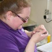 Lucy Ogier at the GSPCA Animal Shelter