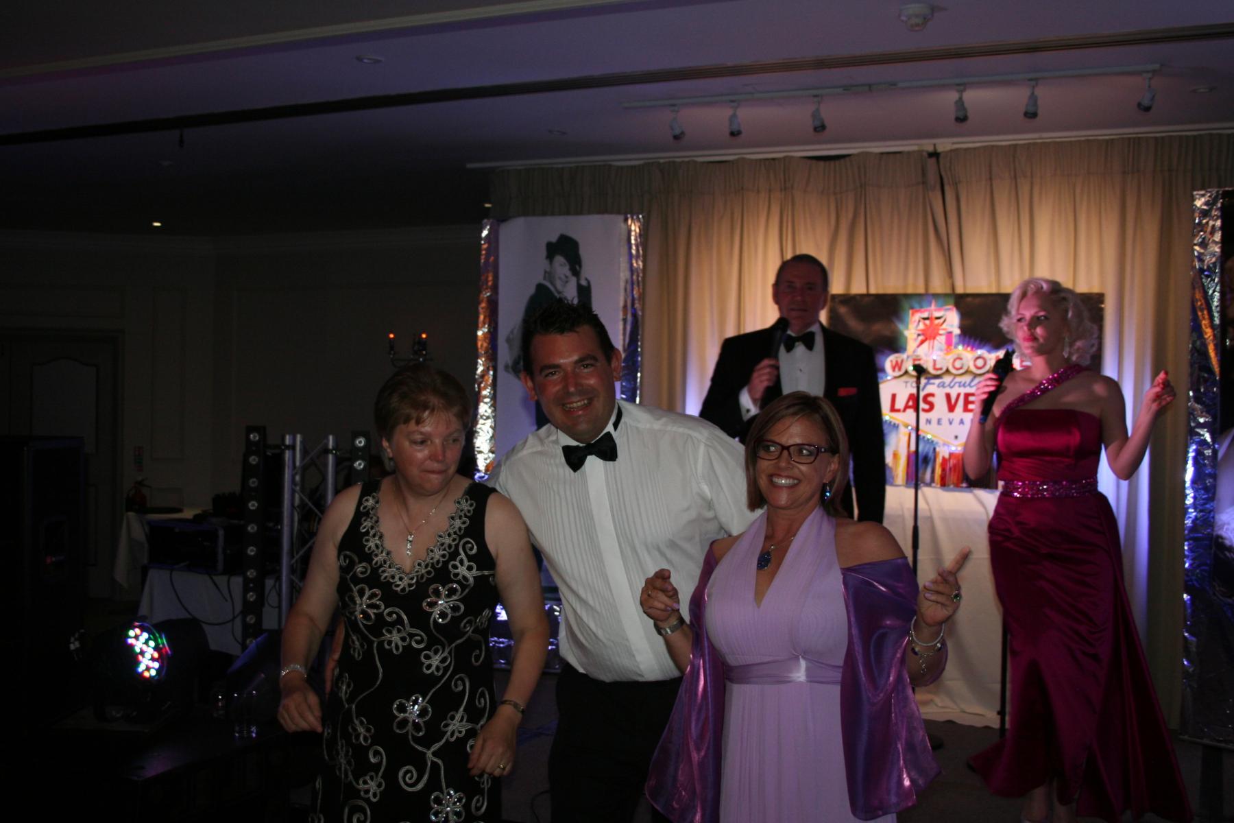 An amazing Monroe & Sinatra night at St Pierre Park Hotel thanks to Sidney's Sponsored Events GSPCA & Guernsey Cheshire Home August 2015