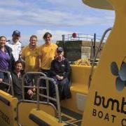 Seal pups Trinity and Eden are back in the wild - Thank you to all involved with the fantastic release on Jethou with the GSPCA Bumblebee Boat Cruise