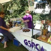 Volunteers helping raise funds for GSPCA Animal Shelter, Guernsey