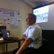 Guernsey Gull GSPCA staff and volunteer training with Paul Veron