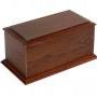 Wooden Casket with Brass Plate - In Memory of a beloved pet